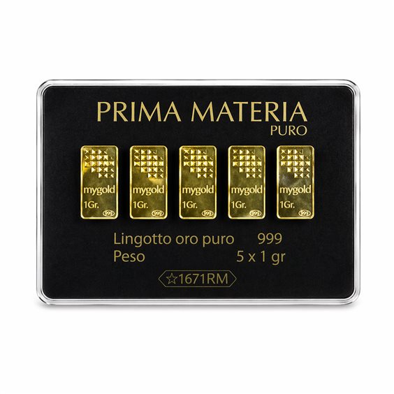 Ingot PRIMA MATERIA in Gold PMG5GR PRIMA MATERIA - PMG5GR PRIMA MATERIA